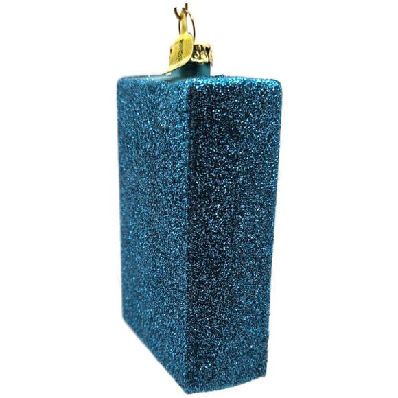 Macaroni And Cheese Box Ornament Food Noodles Glass Christmas Tree Decoration - Picture 8 of 9